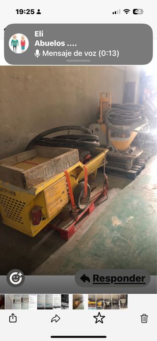 Máquina Bomba Mortero