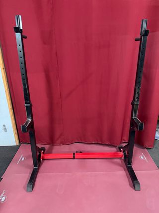 Soporte de pesas HOMCOM 122x73x161 cm