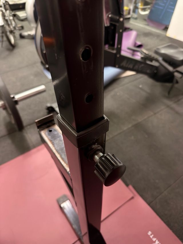 Soporte de pesas HOMCOM 122x73x161 cm