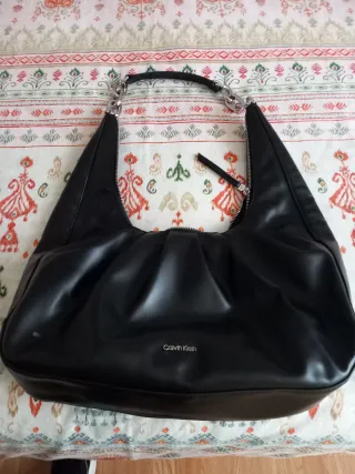 Bolso Calvin Klein Negro Piel