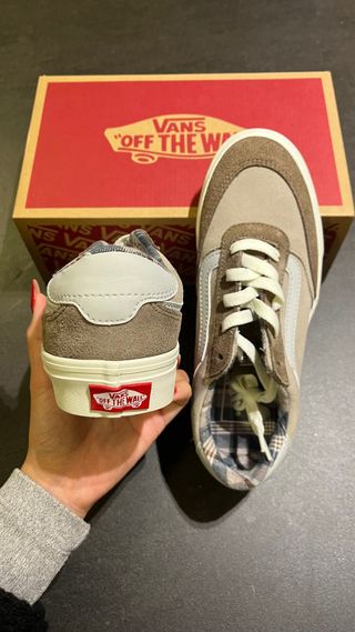 Zapatillas Vans Beige y Marrón