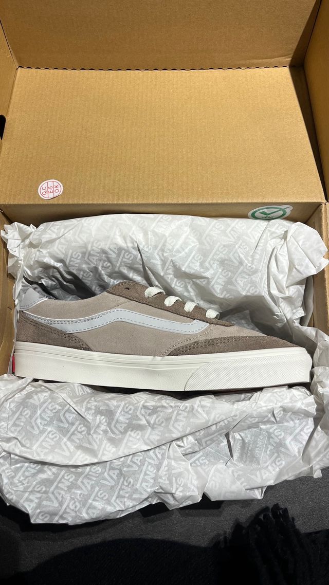 Zapatillas Vans Beige y Marrón