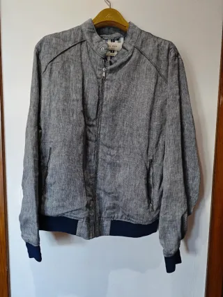 Chaqueta Zara Gris Hombre