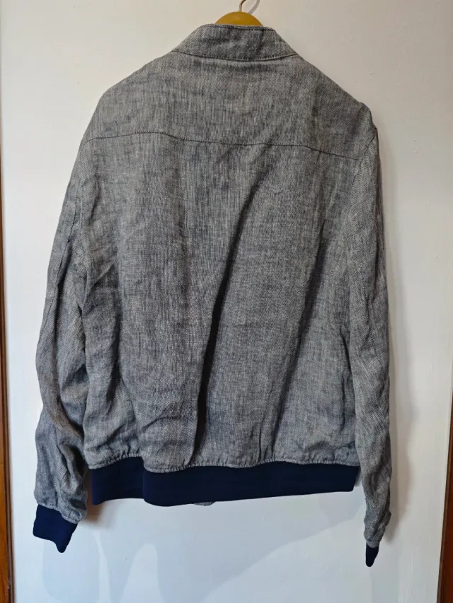 Chaqueta Zara Gris Hombre