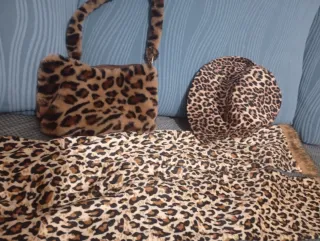 Conjunto estampado leopardo