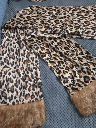 Conjunto estampado leopardo