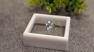 Aguamarina natural ovalada