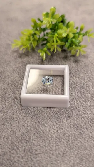 Aguamarina natural ovalada