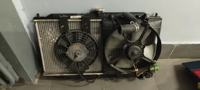 Radiador y Electros Honda Civic ED EF