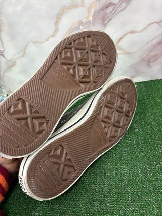 Converse grigie taglia 38