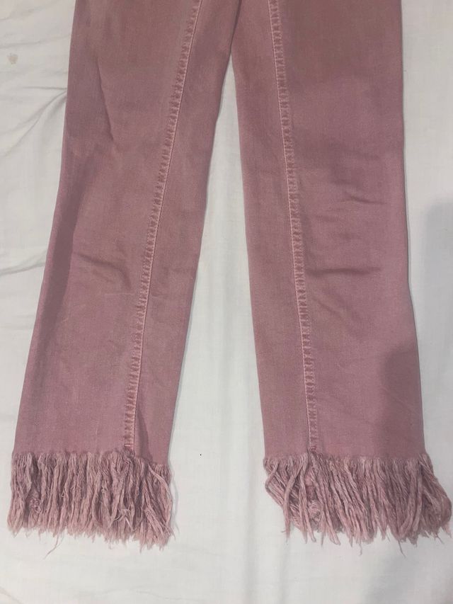 Pantalón vaquero rosa Brownie usado par de veces