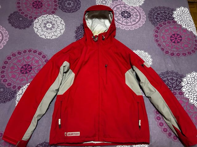 Cazadora Burton Nieve Impermeable Roja