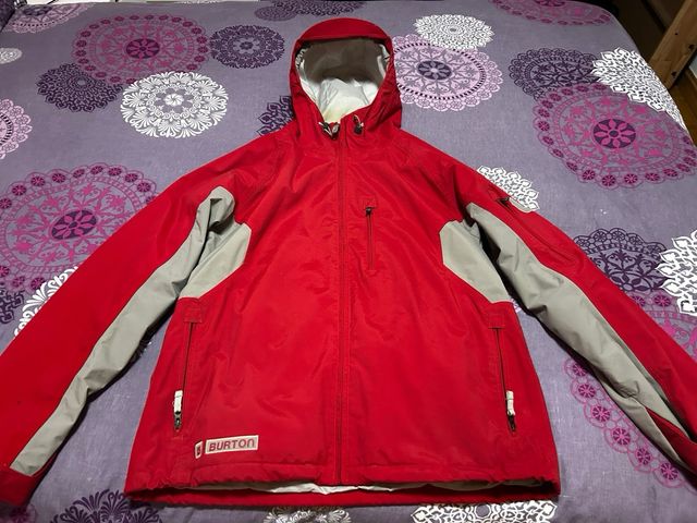 Cazadora Burton Nieve Impermeable Roja