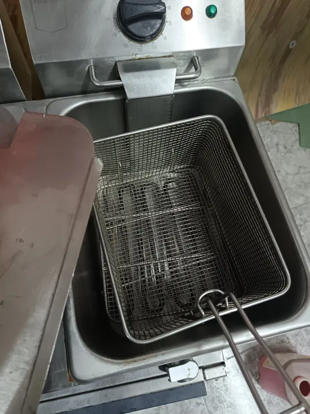 Friggitrice professionale doppia serbatoio Makro 8+8 litri