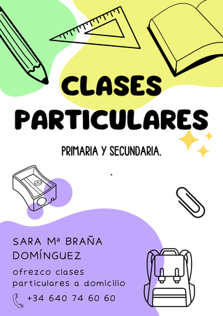 Clases particulares para primaria y secundaria