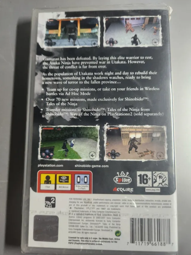 Shinobido Tales of the Ninja PSP