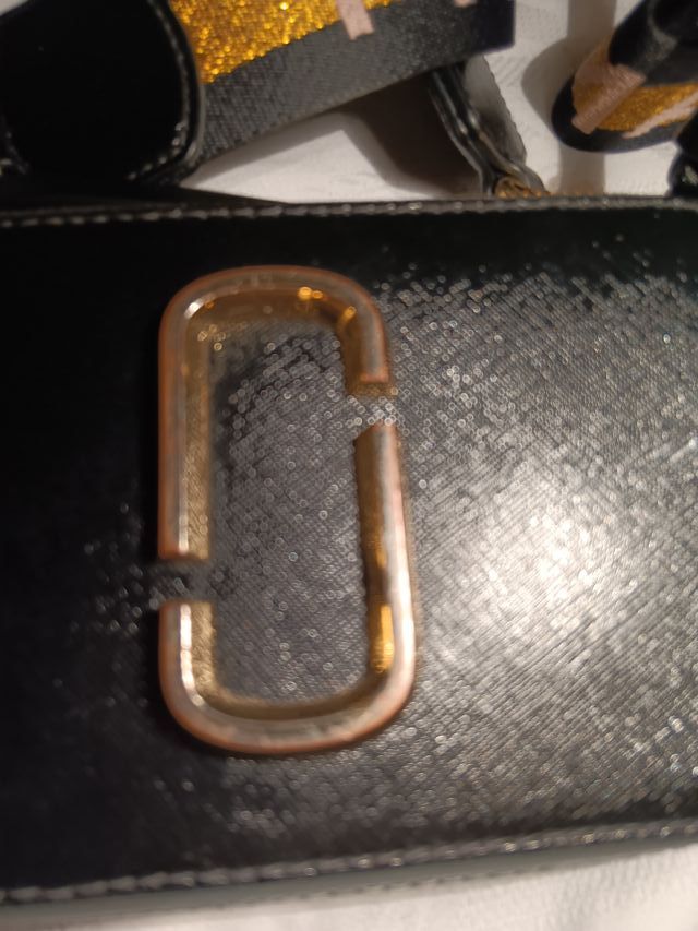 Borsa Snapshot Marc Jacobs Beige/Nero