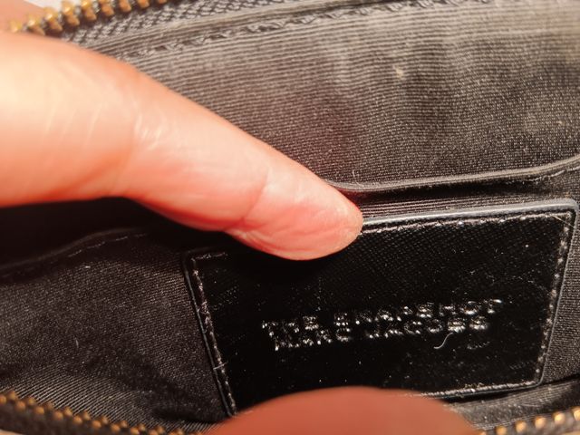 Borsa Snapshot Marc Jacobs Beige/Nero