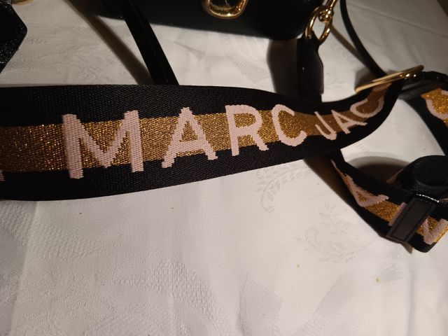 Borsa Snapshot Marc Jacobs Beige/Nero