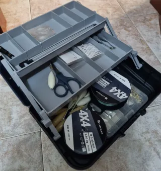 Cañas de pesca y accesorios