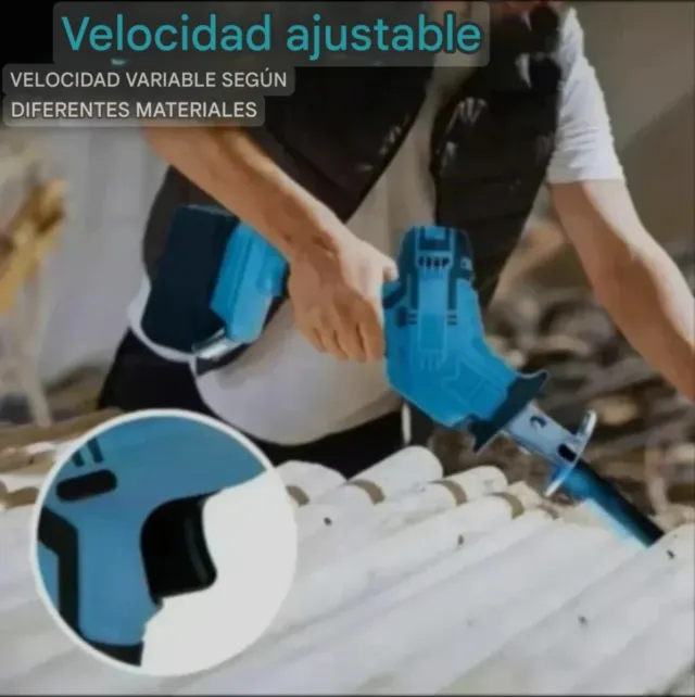 Serra Sabre Portátil Recarregável (2 Baterias)