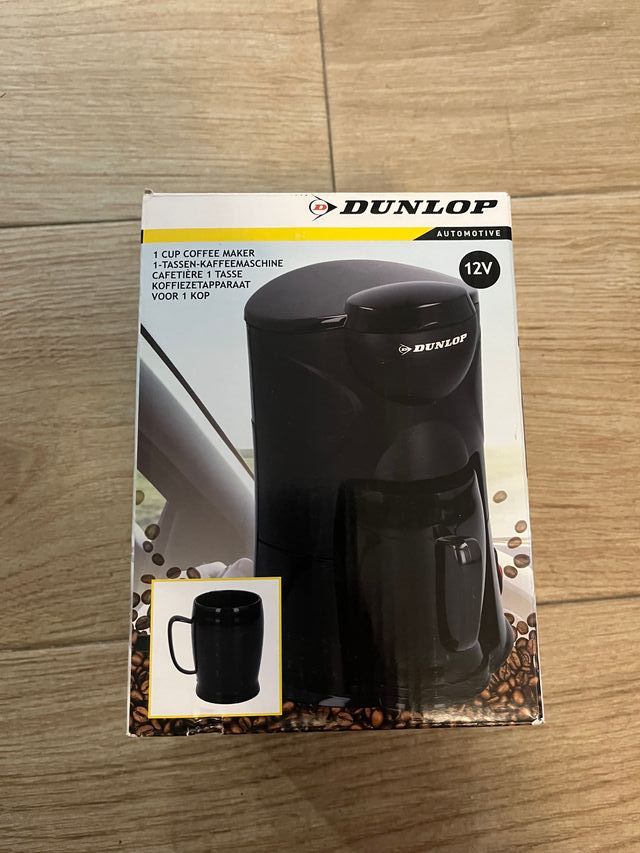 Caffettiera Dunlop 12V per Auto 1 Tazza