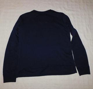 Jersey Hollister Manga Larga Azul