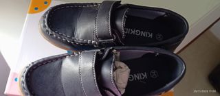 Zapatos niño KINGKIDS azul talla 34