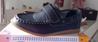 Zapatos niño KINGKIDS azul talla 34