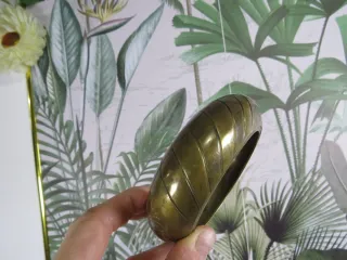 Bracciale rigido Ottone Vintage Etnico Tribale