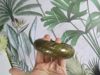 Bracciale rigido Ottone Vintage Etnico Tribale