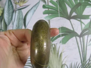 Bracciale rigido Ottone Vintage Etnico Tribale