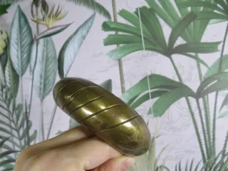 Bracciale rigido Ottone Vintage Etnico Tribale