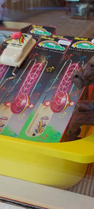 Giocattolo musicale Yoyó Fun Go anni 80-90 con luci