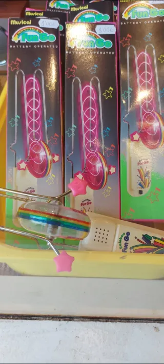 Giocattolo musicale Yoyó Fun Go anni 80-90 con luci