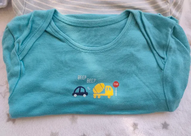 Lote 15 bodies manga larga bebé 24-36m