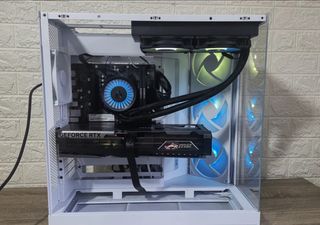 Caja PC NZXT H9 FLOW RGB Blanca