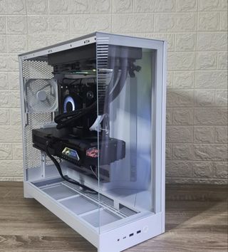 Caja PC NZXT H9 FLOW RGB Blanca