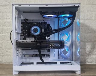 Caja PC NZXT H9 FLOW RGB Blanca