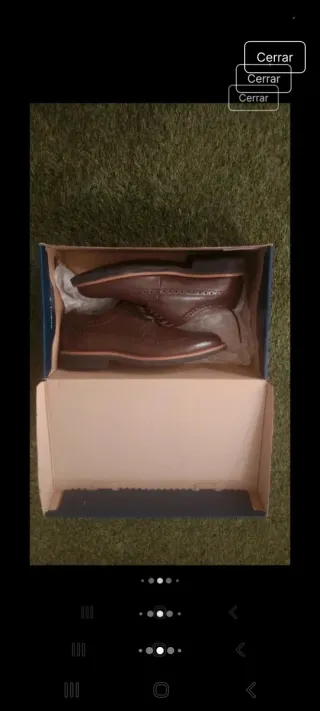 Zapatos Oxford Ralph Lauren Marrones Hombre