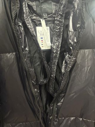 Cortefiel Chaquetón Negro Talla XL