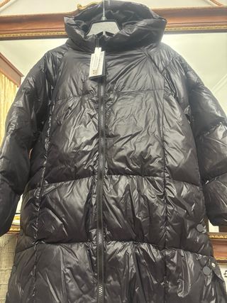 Cortefiel Chaquetón Negro Talla XL