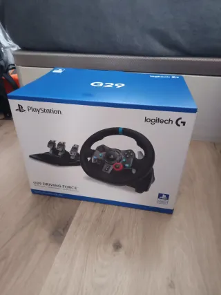 Volante Logitech G29 Driving Force PS4