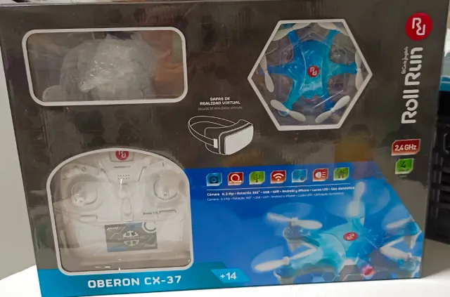 Dron Roll Run Oberon CX-37 con Gafas VR