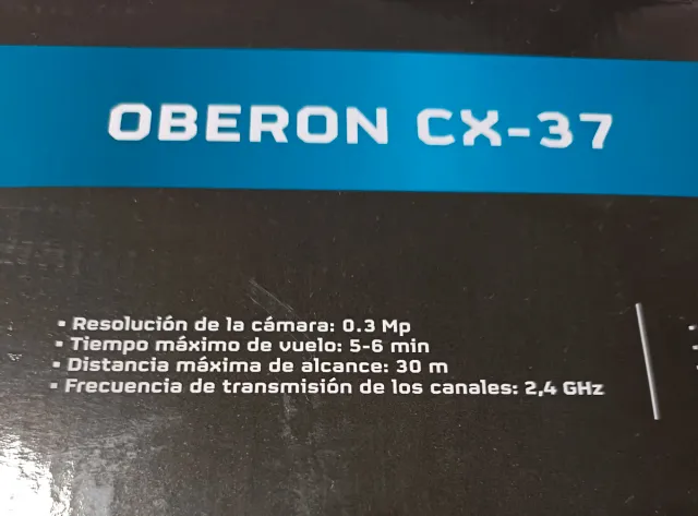 Dron Roll Run Oberon CX-37 con Gafas VR