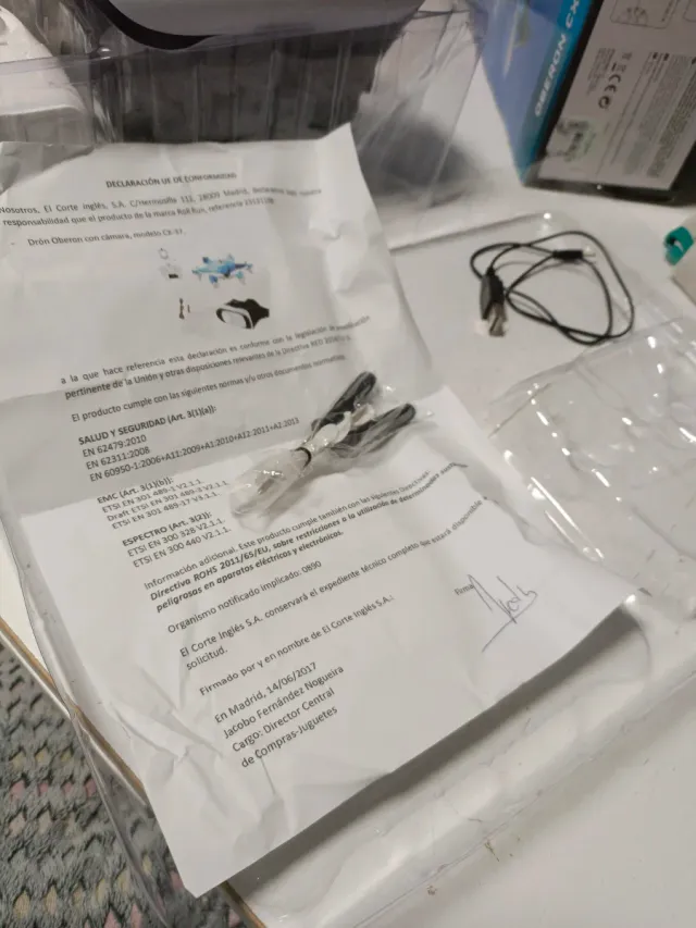 Dron Roll Run Oberon CX-37 con Gafas VR