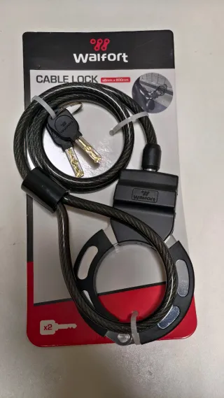 Candado Cable Walfort Patinete/Bici