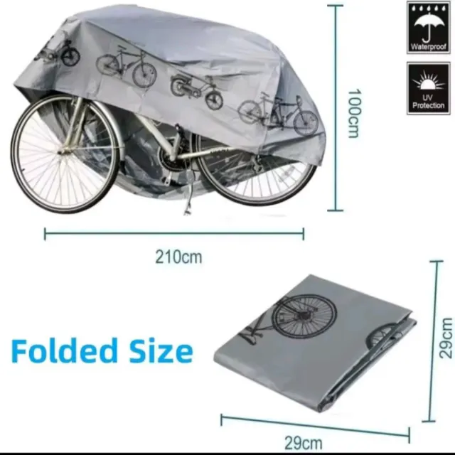 Fundas impermeables para bicicletas