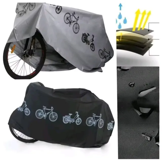 Fundas impermeables para bicicletas