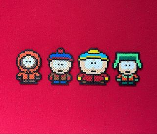 Figuras South Park hechas a mano (imanes)